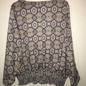 Michael Kors Tops - Michael Kors Women's 1X Elastic Waist Blouse Michael Kors Tops - Michael Kors Women's 1X Elastic Waist Blouse
